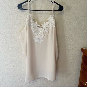 FSL Apparel Lace Camisole Size 2X  Layering Fairy Coquette Renaissance Whimsical